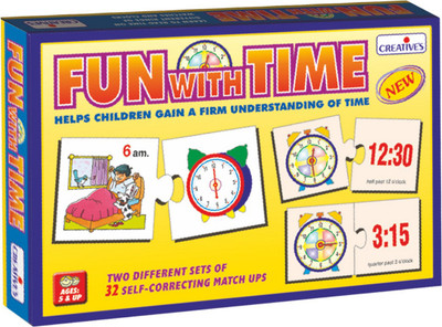 

Creative Educational Aids Fun with Time(64 Pieces)