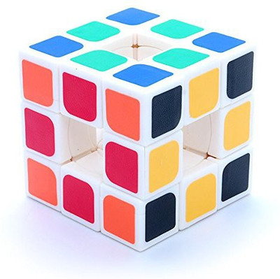 

Y & J 3X3X3 Yj Void Puzzle Cube White Twisty Toy New 3X3(1 Pieces)