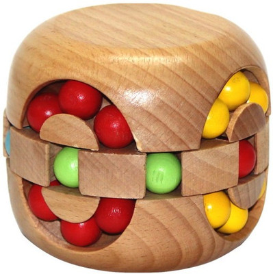 

Cubelelo Wooden Hamburger Ball Puzzle(1 Pieces)