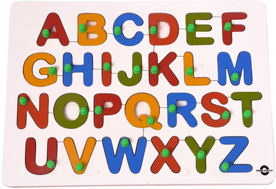 

Wood-O-Plast English Alphabets - Upper Case 1(26 Pieces)