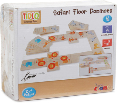 Tidlo Safari Floor Dominoes(28 Pieces)