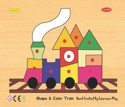 6% OFF on Learners Play Shape & Color Train Knob Puzzle(10 Pieces) 6% OFF on Learners Play Shape & Color Train Knob Puzzle(10 Pieces)