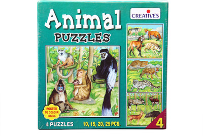27% OFF on Creatives Animal Puzzle(70 Pieces) 27% OFF on Creatives Animal Puzzle(70 Pieces)