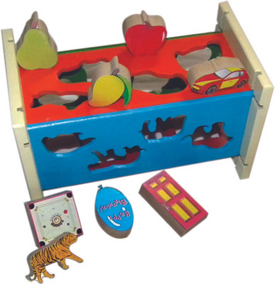 

Kinder Creative Multi Objects Posting Box(12 Pieces)