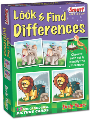 

Smart Look & Find Differences(34 Pieces)