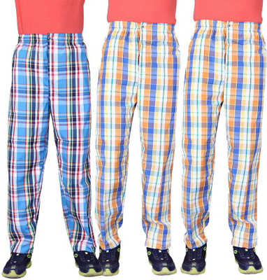 

Belmarsh Men Pyjama(Pack of 3, Green orange;red turquoise
