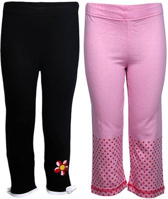 

Goodway Regular Fit Girls Black, Pink Trousers