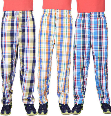 

Belmarsh Men Pyjama(Pack of 3, Green orange;red turquoise;yellow black