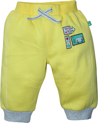 FS Mini Klub Indi Baby Boys Bottom Pyjama(Pack of 1, Yellowcombo
