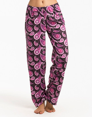 

PrettySecrets Women's Pyjama(Pack of 1), Purple black