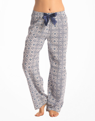 

PrettySecrets Women's Pyjama(Pack of 1), Blue;white
