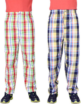 Belmarsh Men Pyjama(Pack of 2, Green orange;yellow black