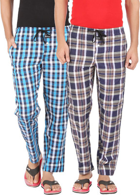 

Joven Men Pyjama(Pack of 2, Blue;navy