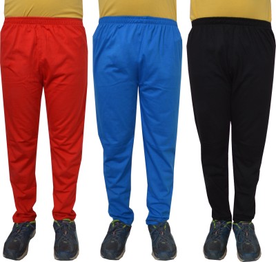 SHAUN Solid Men Light Blue, Red, Black Track Pants