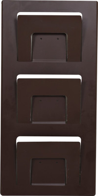 

Peng Essentials Slick Steel Wall Shelf(Number of Shelves - 3, Brown)