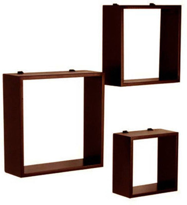 

VAS Collection Home MDF Wall Shelf(Number of Shelves - 3, Brown)