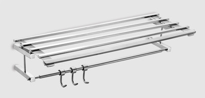 

Dazzle Stainless Steel Wall Shelf(Number of Shelves - 1, Steel)