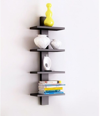 Woodkartindia MDF Wall Shelf(Number of Shelves - 4)
