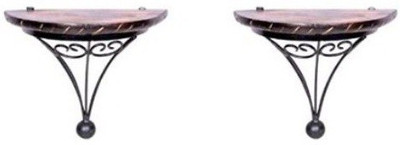 

Desi Karigar Wooden Wall Shelf(Number of Shelves - 2)