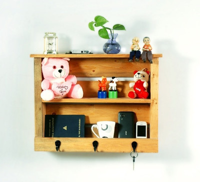 

LifeEstyle Wooden Wall Shelf(Number of Shelves - 3, Yellow)