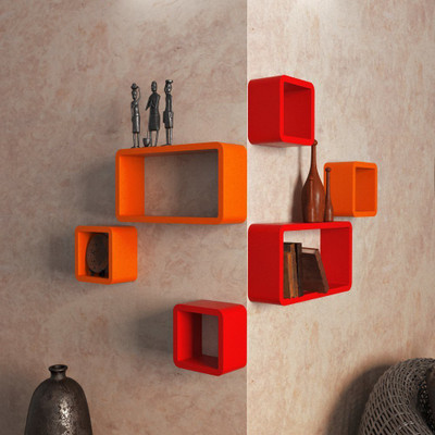 MAMTA HANDICRAFT MDF Wall Shelf(Number of Shelves - 6)