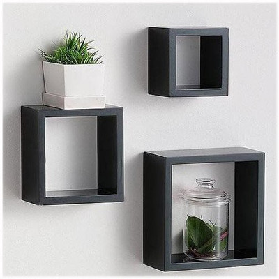 

Prince & Princess MDF Wall Shelf(Number of Shelves - 3, Black)