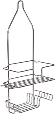 

Howards Deluxe Shower Caddy - Chrome Steel Wall Shelf(Number of Shelves - 2, White)