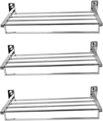 

Handy Stainless Steel Wall Shelf(Number of Shelves - 5)