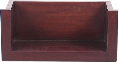 Amey Wooden Wall Shelf(Number of Shelves - 1, Brown)