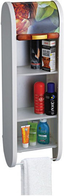 

Branco roll top Plastic Wall Shelf(Number of Shelves - 3)