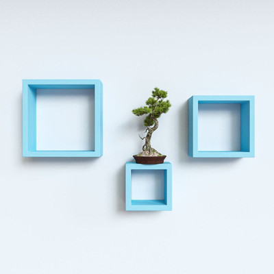 Desi Karigar MDF Wall Shelf(Number of Shelves - 3)