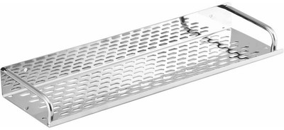 

Kitschâ¢ 295mm (12" approx.) Heavy Duty Straight Stainless Steel Wall Shelf(Number of Shelves - 2, Steel)