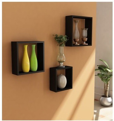 

Antiqua Vgroup Wooden Wall Shelf(Number of Shelves - 3)
