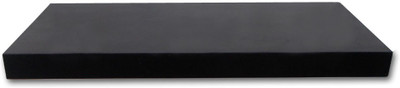 

BM Wood Furniture Wooden Wall Shelf(Number of Shelves - 1, Black)