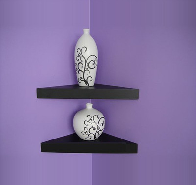 

The New Look MBd017 Steel Wall Shelf(Number of Shelves - 2, Black)