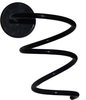 

HAIRDRYER Iron Wall Shelf(Number of Shelves - 1, Black)