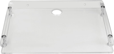 

Admire Set Top Box Stand Acrylic Wall Shelf(Number of Shelves - 1, Clear)