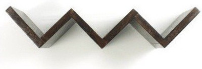 

Desi Karigar Wooden Wall Shelf(Number of Shelves - 1, Black)