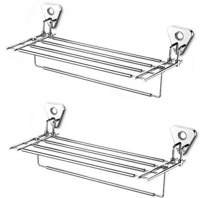 

Dazzle Stainless Steel Wall Shelf(Number of Shelves - 1, Steel)