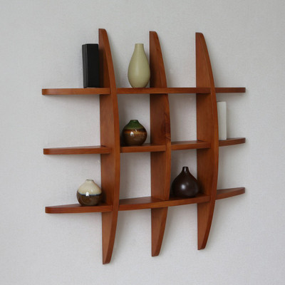 

The New Look MDF Wall Shelf(Number of Shelves - 3, Brown)