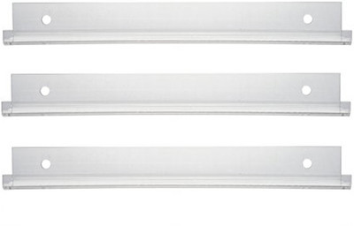 

Sehaz Artworks Nail Polish Shelf Acrylic Wall Shelf(Number of Shelves - 3, Clear)