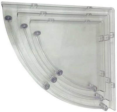 

Ripples Plastic Wall Shelf(Number of Shelves - 3)