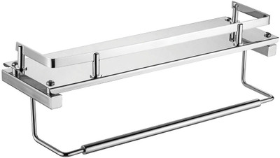 

Dazzle 5 X 12 Shelf with Napkin Holder Stainless Steel Wall Shelf(Number of Shelves - 1, Steel)