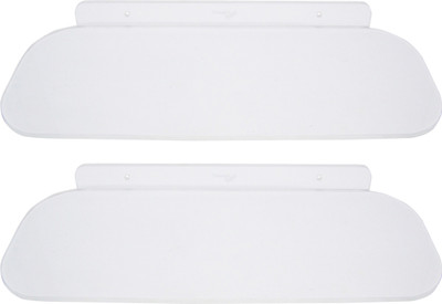 

Transtal 2 pc. 'O Lean' 15" Acrylic Wall Shelf(Number of Shelves - 1, Clear)