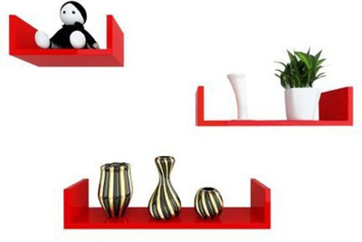 

Craftpoint Wooden Wall Shelf(Number of Shelves - 3)