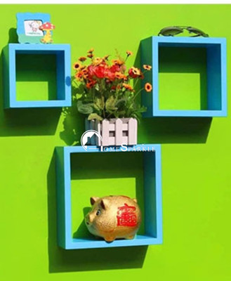 73% OFF on Home Sparkle Wall Nesting Wooden Wall Shelf(Number of Shelves - 3, Blue) 73% OFF on Home Sparkle Wall Nesting Wooden Wall Shelf(Number of Shelves - 3, Blue)