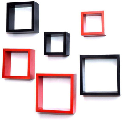 

Craftatoz MDF Wall Shelf(Number of Shelves - 6)