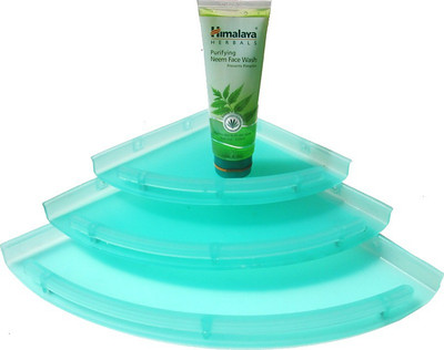 

RoyaL Indian Craft Hard PVC Set of 3 Multipurpose Green Plastic Wall Shelf(Number of Shelves - 3, Green)
