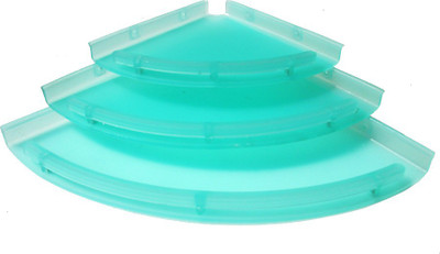 

RoyaL Indian Craft Hard PVC Set of 6 Multipurpose Plastic Wall Shelf(Number of Shelves - 6, Green)