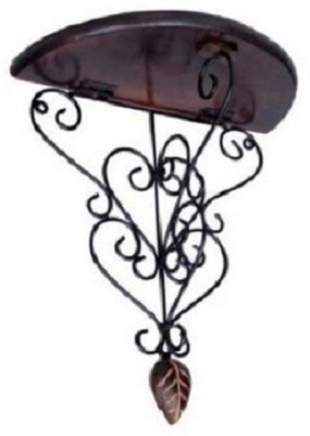 

Acme Production Iron Wall Shelf(Number of Shelves - 1, Brown)